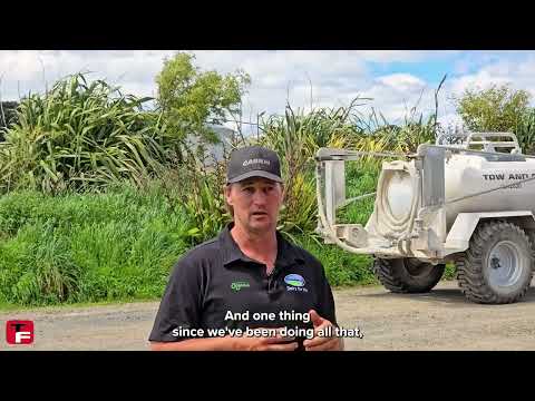 Russell Heald of Heald Farm - Machine for applying products on Regen farm